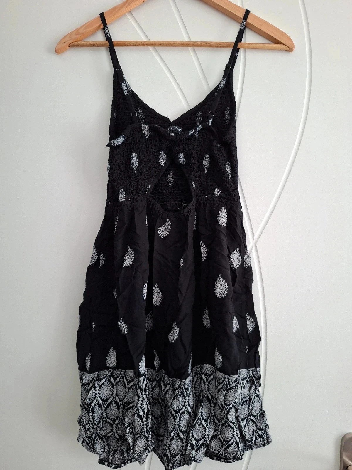 Robe noire à motifs - T36 - Jennyfer – photo 4